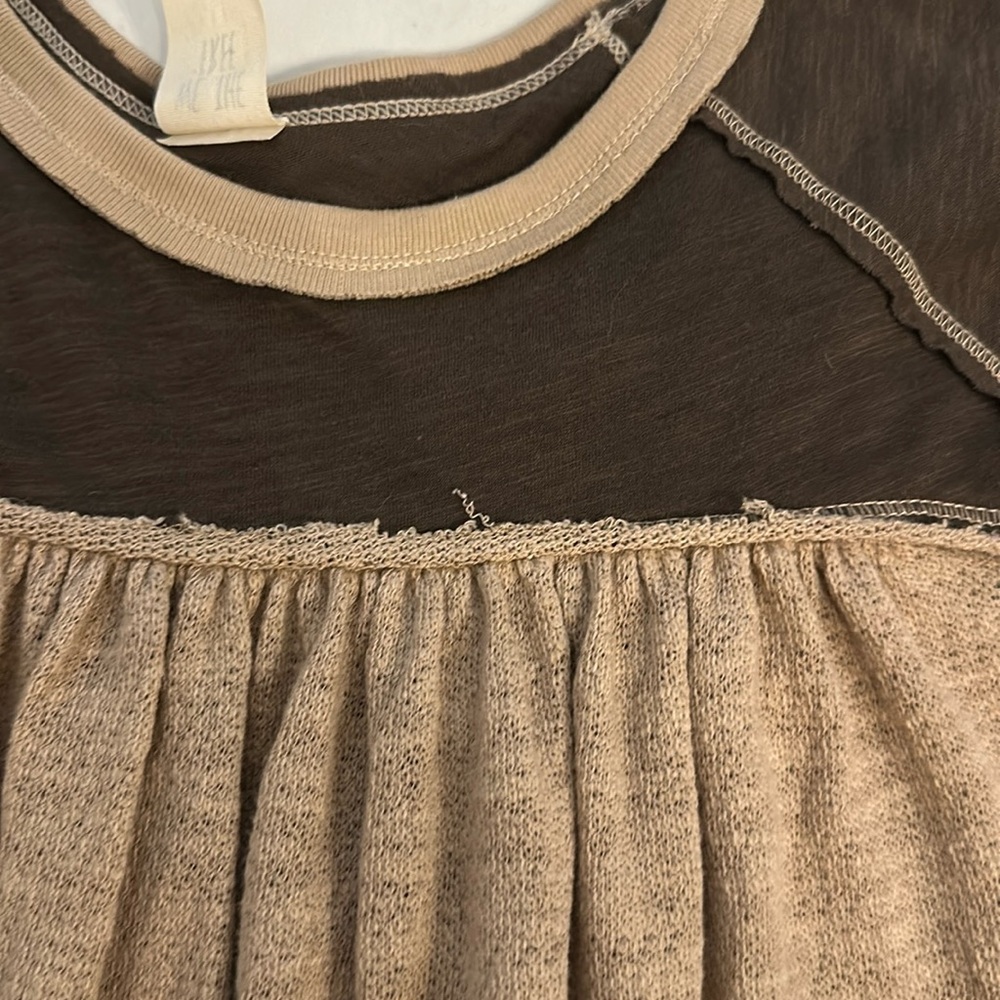We the free oversized flowy top - Picture 2 of 5
